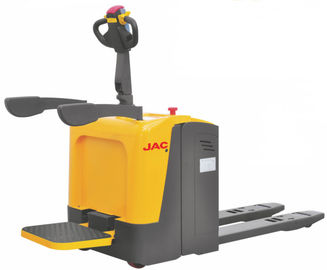 China Große Kapazitäts-Reitenpalette Jack 2,5 Tonnen-Stand auf Art Innengabelstapler fournisseur