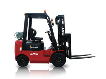 China JAC-Benzin-Gabelstapler 1,5 Tonnen-Tragfähigkeit 3m - 6m Aufzug-Höhe distributeur